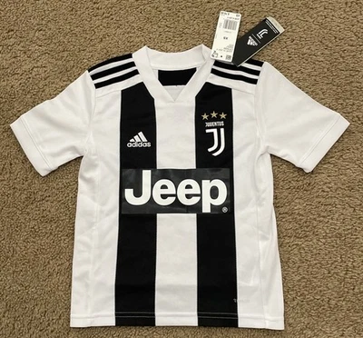 阿迪达斯尤文图斯主场白色球衣CF3496青少年尺寸XS — 第 1/4 张图片