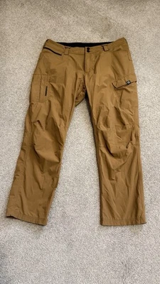 Pantalones de trabajo Truewerk T1 marrón cargo para hombre talla 38 x30 rendimiento al aire libre trabajo Foto 1 de 4