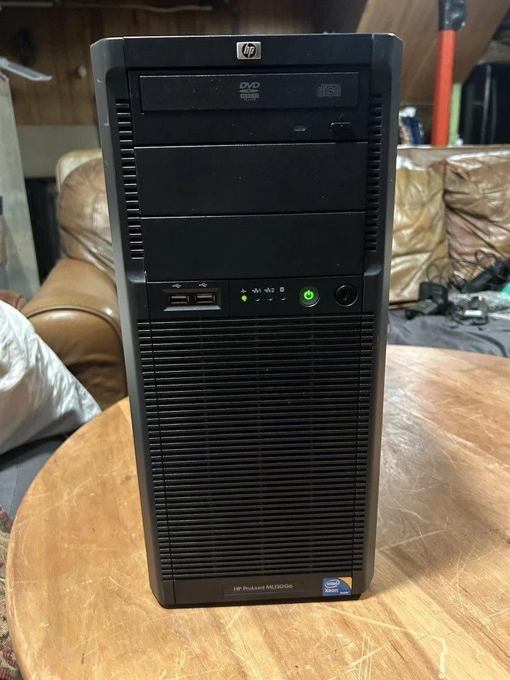 HP ProLiant ML150G6 Xeon 2GB RAM Server, HP 486244-001 Tower - Image 1 of 3