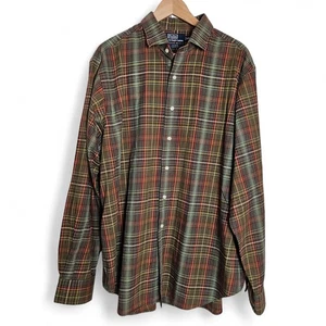 Polo Ralph Lauren Herren Vintage Estate klassische Passform kariertes Button-Down-Hemd Gr. 18/XXL - Bild 1 von 10