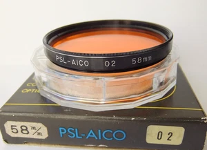 PSL-AICO 58mm Orange (O2) filter - Picture 1 of 2