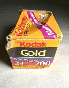Kodak Super Gold 200 Color Print 35mm Film Unused Expired 10/1996 24 Exp READ - Picture 1 of 8