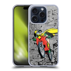 OFFICIAL BATMAN DC COMICS ROBIN SOFT GEL CASE FOR APPLE iPHONE PHONES - Picture 1 of 11