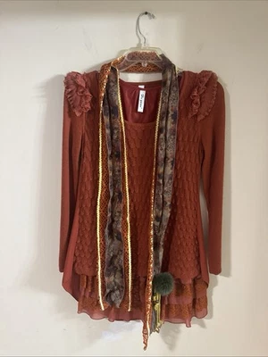 SIMPLY COUTURE Women's Sparkle Dressy Pullover Knit Sweater Sequin Tops…#350 - Image 1 of 4