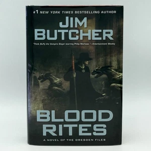 Dresden Files: Blood Rites - Jim Butcher (1st HC edition 1st print) Roc, 2010 - Picture 1 of 10