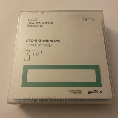 Hewlett Packard Enterprise HPE LTO-5 Ultrium RW Data Cartridge Tape Blue 3TB