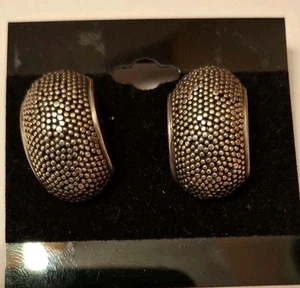 Pendientes cúpula irregulares de plata de ley 925 de México? - Imagen 1 de 5