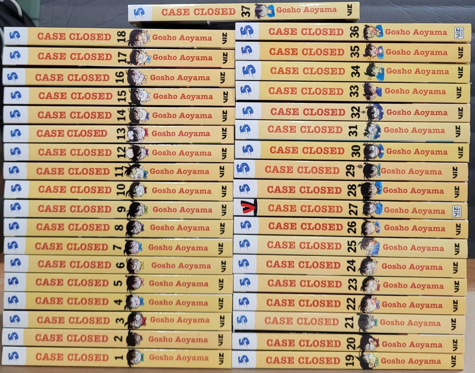 Case Closed English Manga.  1 - 47 Viz Media Brand New 47 Volumes Graphic Novel - Image 1 of 4