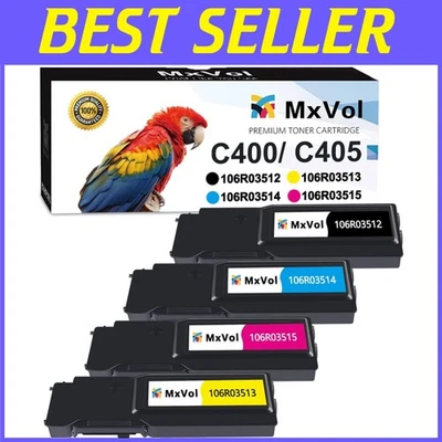 4-Pack Toner Cartridges for Xerox VersaLink C400/C405 - Image 1 of 4