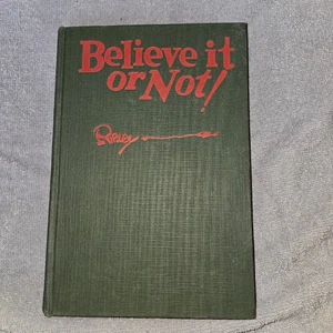 1929 Ripley’s Believe It Or Not! 5th Printing Simon & Schuster book HC - Imagen 1 de 14