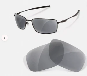 newpolar reemplazo lentes polarizadas para oakley alambre cuadrado color gris - Imagen 1 de 1