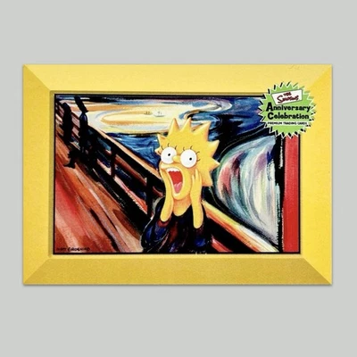 The Simpsons 2000 Rare ART Horror Trading Card Comics Vintage Retro Memorabilia - Image 1 of 4