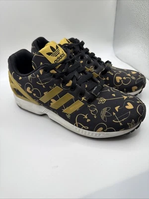 Adidas Torsion ZX Flux NEGRO/DORADO Mujer’s 8 B27462 Foto 1 de 4