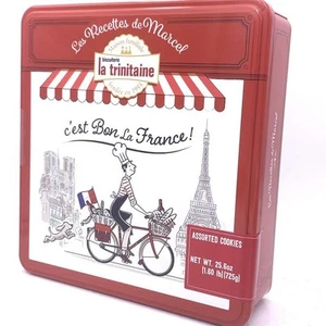 La Trinitaine Tin Of French Assorted Cookies 725g - Picture 1 of 3