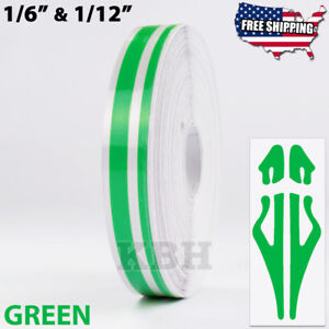1/12" 1/6" Vinyl Pinstriping Pin Stripe Double Line Tape Decal Sticker 2mm 4mm
