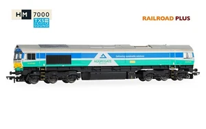 HORNBY R30428TXS AGGREGATES CLASS 66 CO-CO 66705 DIESEL LOCOMOTIVE - TXS SOUND - Picture 1 of 6