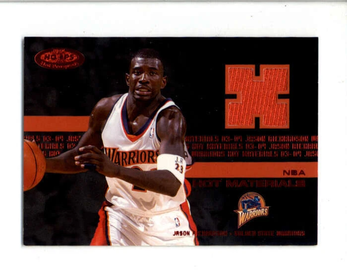 Jersey usado rojo de Jason Richardson 2003/04 Fleer Hoops Hot Meteriales #45/50 BC9112 Foto 1 de 1