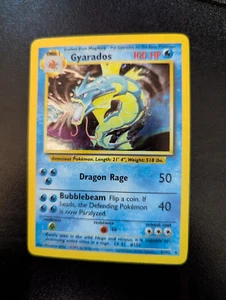 Pokemon Gyarados Base Set Original Card Holo Foil - Picture 1 of 2
