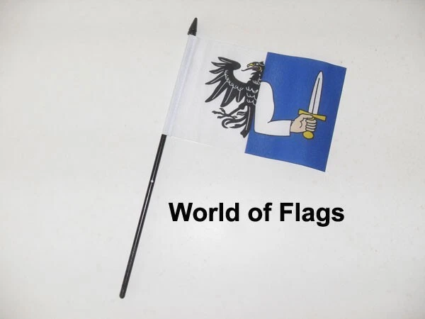 CONNACHT FLAG 6" x 4" SMALL HAND Irish Ireland Ulster Munster Crafts Table - Image 1 of 1