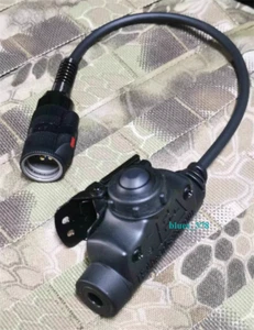 Stock 6 Pin TEA TCA U94/V2  IPX6 Waterproof Tactical  PTT for TCA/PRC152A Radio - Picture 1 of 22