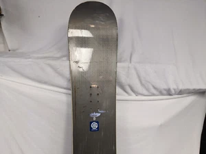 Santa Cruz Snowboard *Deck Only*No Bindings* Size 153 Cm Color Gray Used - Picture 1 of 14