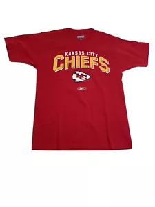 T-shirt NFL Kansas City Chiefs Red Reebok piccola - usata - pulita - Foto 1 di 4