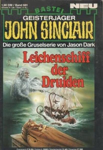 Cazador de fantasmas John Sinclair volumen 681 barco fúnebre de los druidas - Imagen 1 de 1