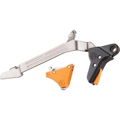 TIMNEY TRIGGERS Timney Alpha Competition Trigger Fits Glock Gen 5 20/21/29/30/40/41 Orange