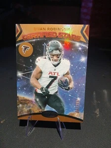 2024 PANINI CERTIFIED STARS Football BIJAN ROBINSON SP /299 #BR - Picture 1 of 2