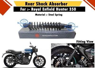 Rear Shock Absorber Shocker For "Royal Enfield Hunter 350" - image 1 of 4