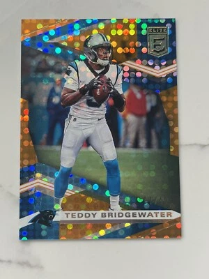 2020 Donruss Elite Orange #78 Teddy Bridgewater /49  Carolina Panthers Card - Image 1 of 2
