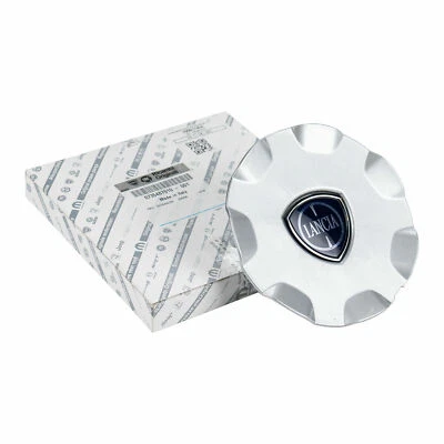 Tappo Coppetta Coprimozzo Originale 735487010 Lancia Delta III 2008> Cerchio 17" - Immagine 1 di 4