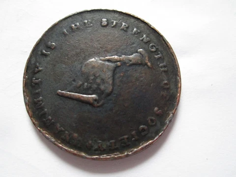 1792-1794 Kentucky Plain Edge Token Cover