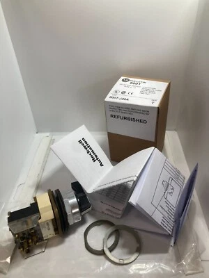 ALLEN BRADLEY 800T-J20A SEL SWITCH 3 POS SPR RET FROM BOTH 1NO/1NC SER T - Image 1 of 4