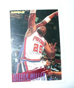 CARTE NBA BASKET BALL 1995 PLAYER CARDS OLIVER MILLER (283) - Imagen 1 de 1
