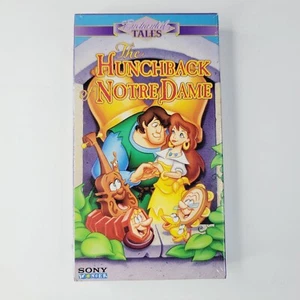 The Hunchback of Notre Dame Sony Wonder Enchanted Tales NEW SEALED VHS Video  - Picture 1 of 3