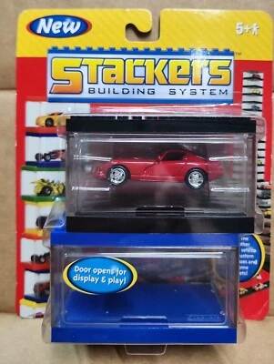 STACKERS BUILDING SYSTEM # 76238 BLACK/BLUE BOX - Image 1 of 2