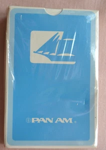 Mazzo di carte da poker PAN AM. compagnia aerea Pan Am. sigillato. 1970/1980 - Imagen 1 de 2