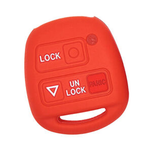 Rot Silikon Schlüssel Abdeckung fit für Lexus ES GS LS IS RX SC LX