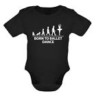 Born to Ballet Dance - Baby T-Shirt / Babygrow - Dancer Dancing Shoes Love