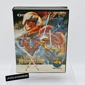 CROSSED SWORDS Neo Geo SNK for Neogeo AES SNK .