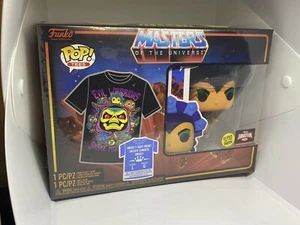 Funko Pop! Tees Masters of the Universe Evil Lynn & Tee Size L TargetCon JUNE - Picture 1 of 3