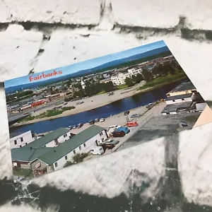 Vintage Postcard Fairbanks Chena River Alaska Scenic City - Picture 1 of 3