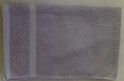 NWT HOTEL 1 HAND TOWEL 1 WASHCLOTH LILAC COTTON TOWEL SET    - Image 1 of 2