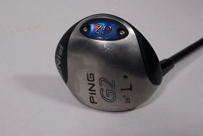 Ladies Ping G2 26* Hybrid Left Handed Stiff TFC 100 Graphite Shaft Golf Club - Image 1 of 4