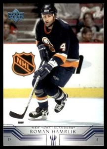 2001-02 Upper Deck #339 Roman Hamrlik New York Islanders Hockey Card - Bild 1 von 2