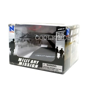 F-117 Nighthawk Diecast 1:180 WW II Fighter Plane New-Ray Military Mission - Picture 1 of 6