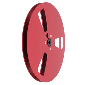 1/4 7in Empty Tape Reel 3 Holes Universal Open Sound Recording Tape Empty Re NEW - Afbeelding 1 van 27