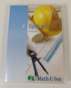 Math-U-See Epsilon - Fractions DVD - Works great - Imagen 1 de 3