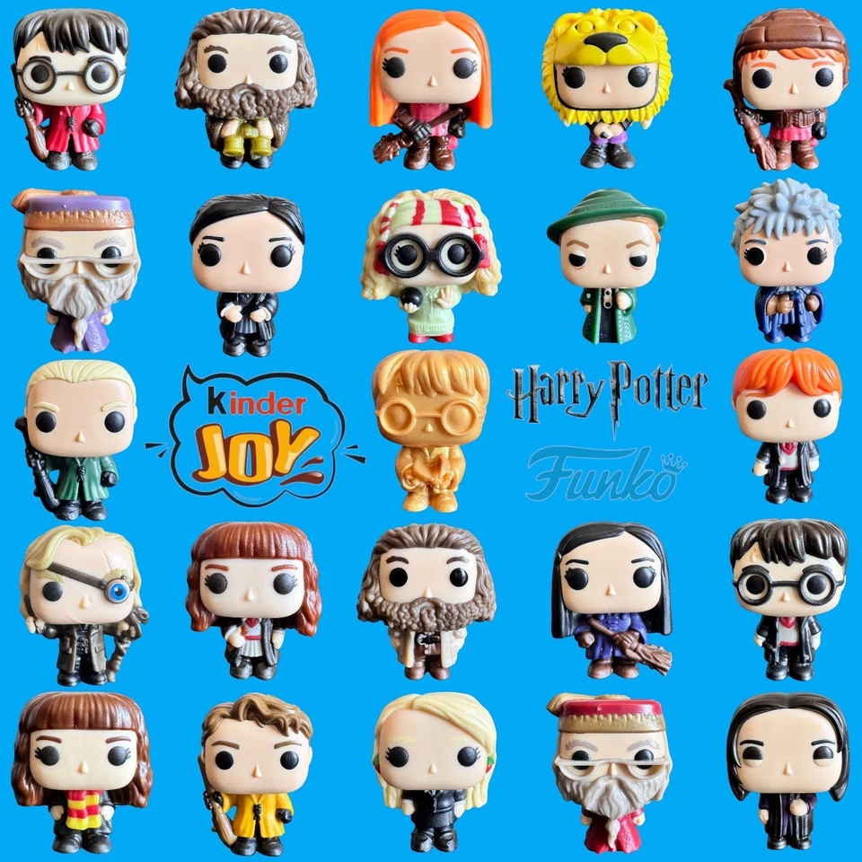 Figurine Kinder Joy Harry Potter – Personnage au choix – Funko Mini – Sans BPZ - Photo 1/1